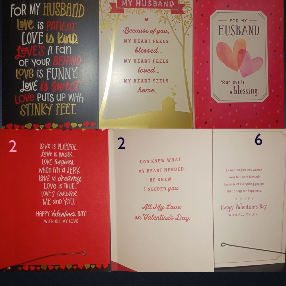 Valentine's Day Cards Bundle